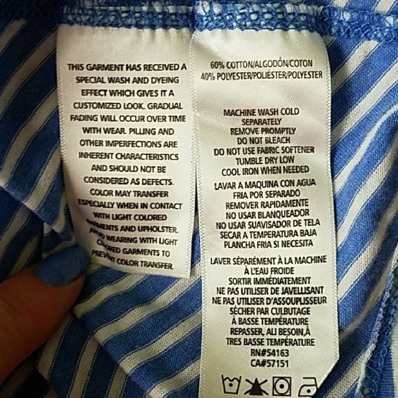 Tommy Hilfiger Cold Shoulder Tee - Picture 8 of 8